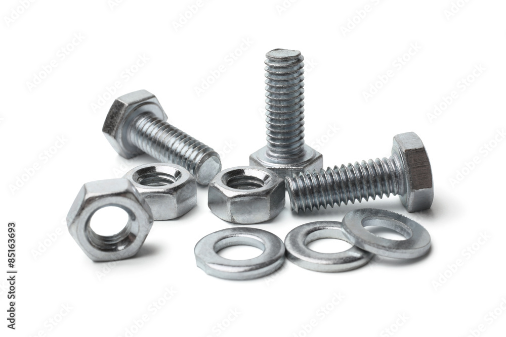 Steel bolts and nuts Steel bolts and nuts