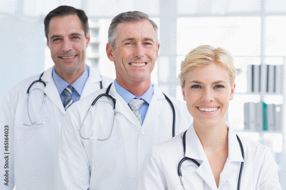 Fototapeta premium Doctors smiling at camera