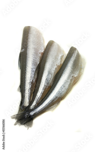freh small scale fish without head