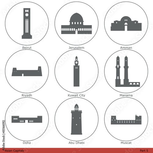 Asian Capitals (Part 5)