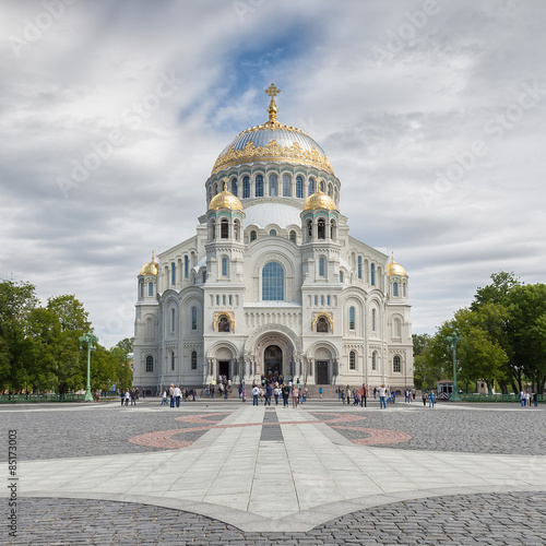 The Naval cathedral of Saint Nicholas in Kronstadt, Saint Peters © Anna Pakutina