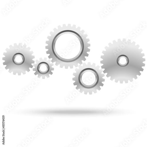 gears for cooperation symbolism