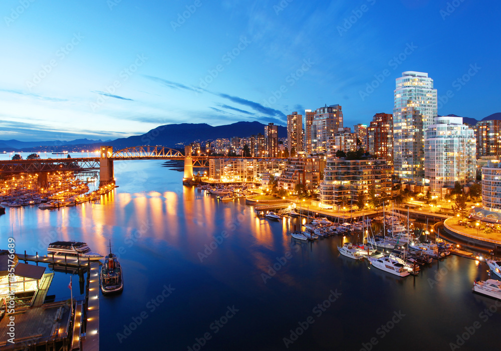 Obraz premium Vancouver w Kanadzie