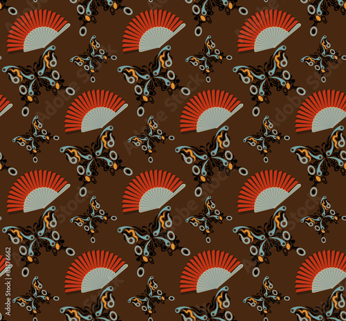 Asian background texture pattern