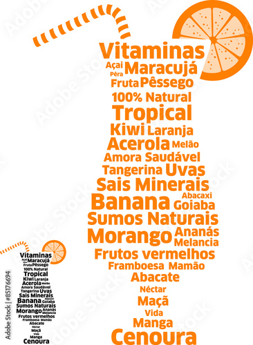 Copo de Sumo Vitaminico