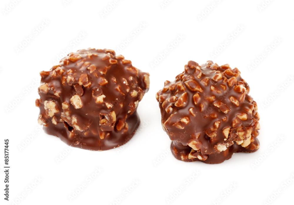 chocolate candy with nuts chocolate candy with nuts