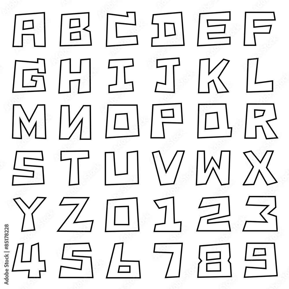 square uppercase font square uppercase font