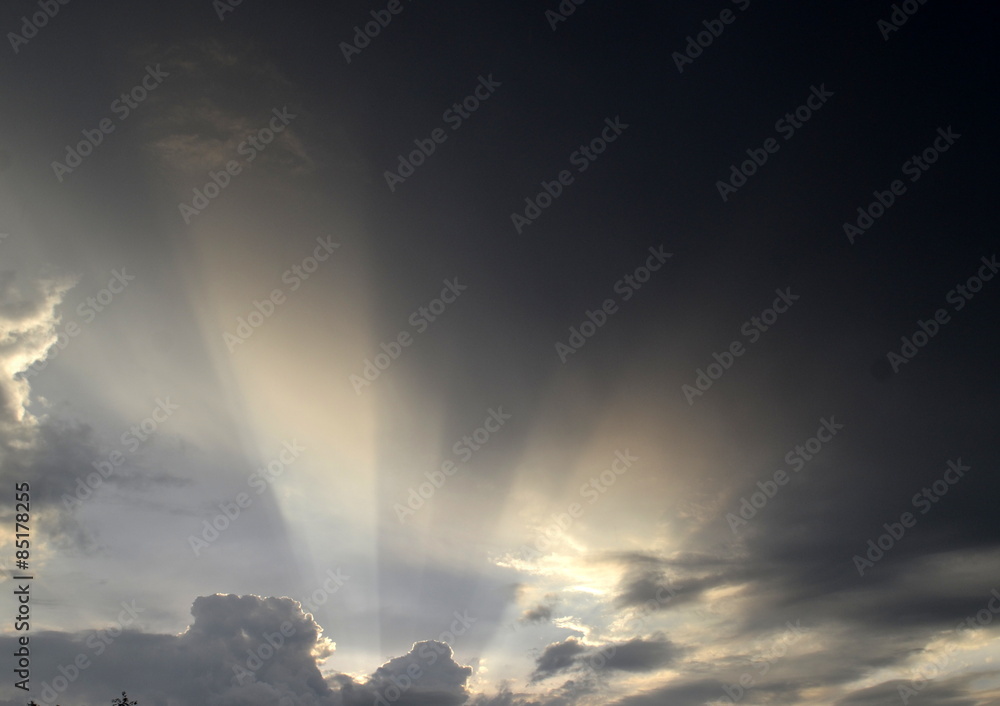 Fototapeta premium Burzowe niebo
