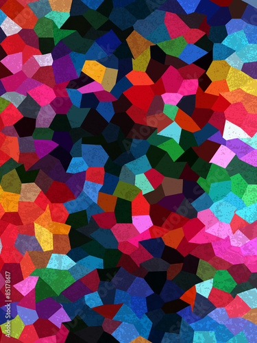 Colorful rectangles with marble pattern background