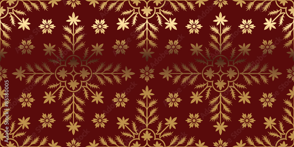 Vector card with gold pattern. Perfect for greetings, invitations and announcements. Vector card with gold pattern. Perfect for greetings, invitations and announcements.