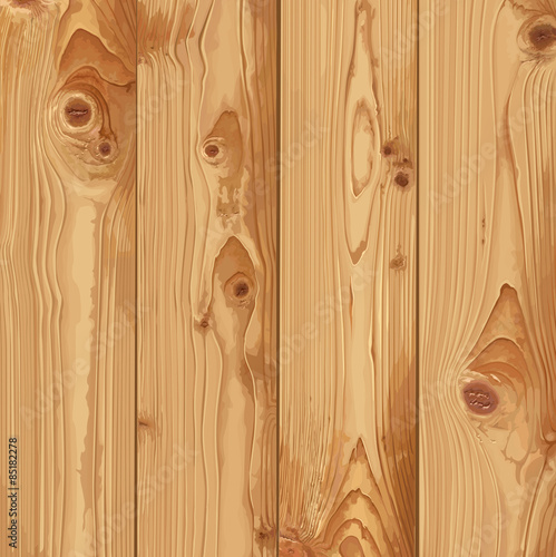 Realistic background of wooden boards