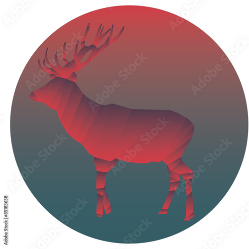 Cerfs de noël