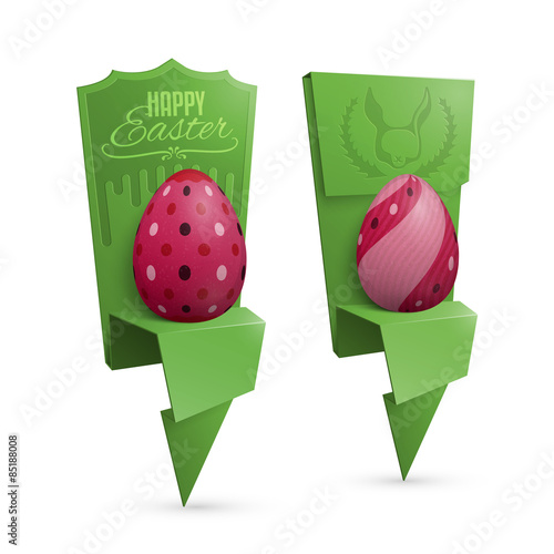 Origami Easter Egg Holders