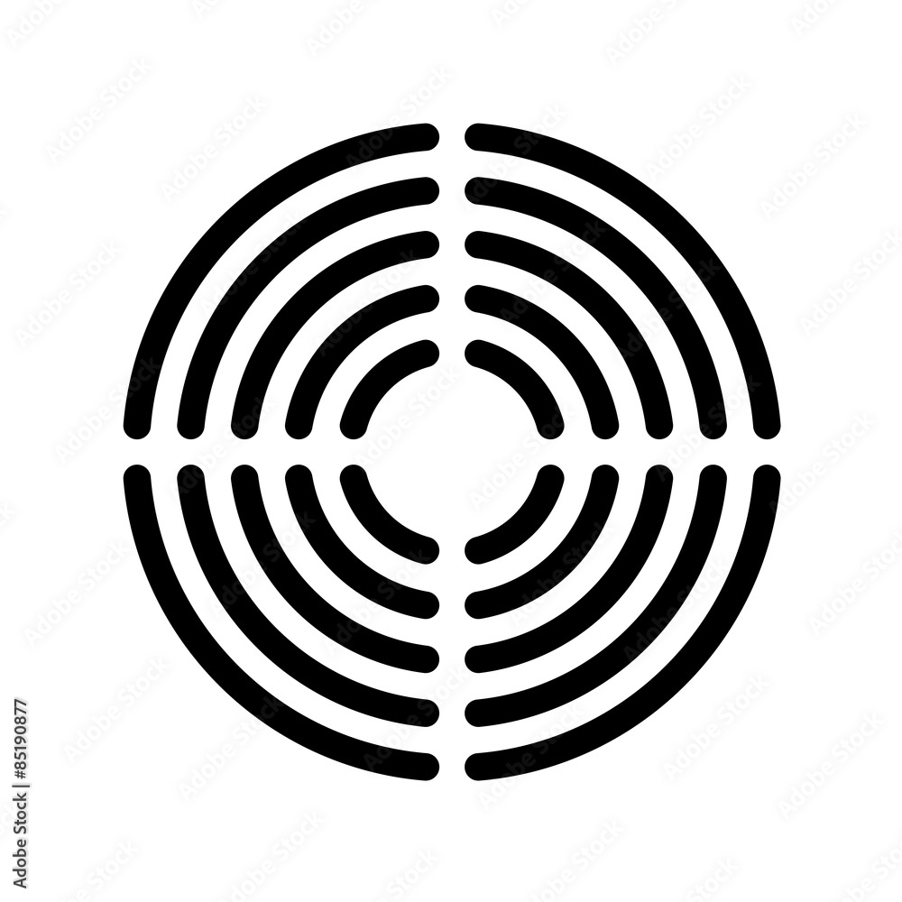 Speaker grille concentric lines template Speaker grille concentric lines template