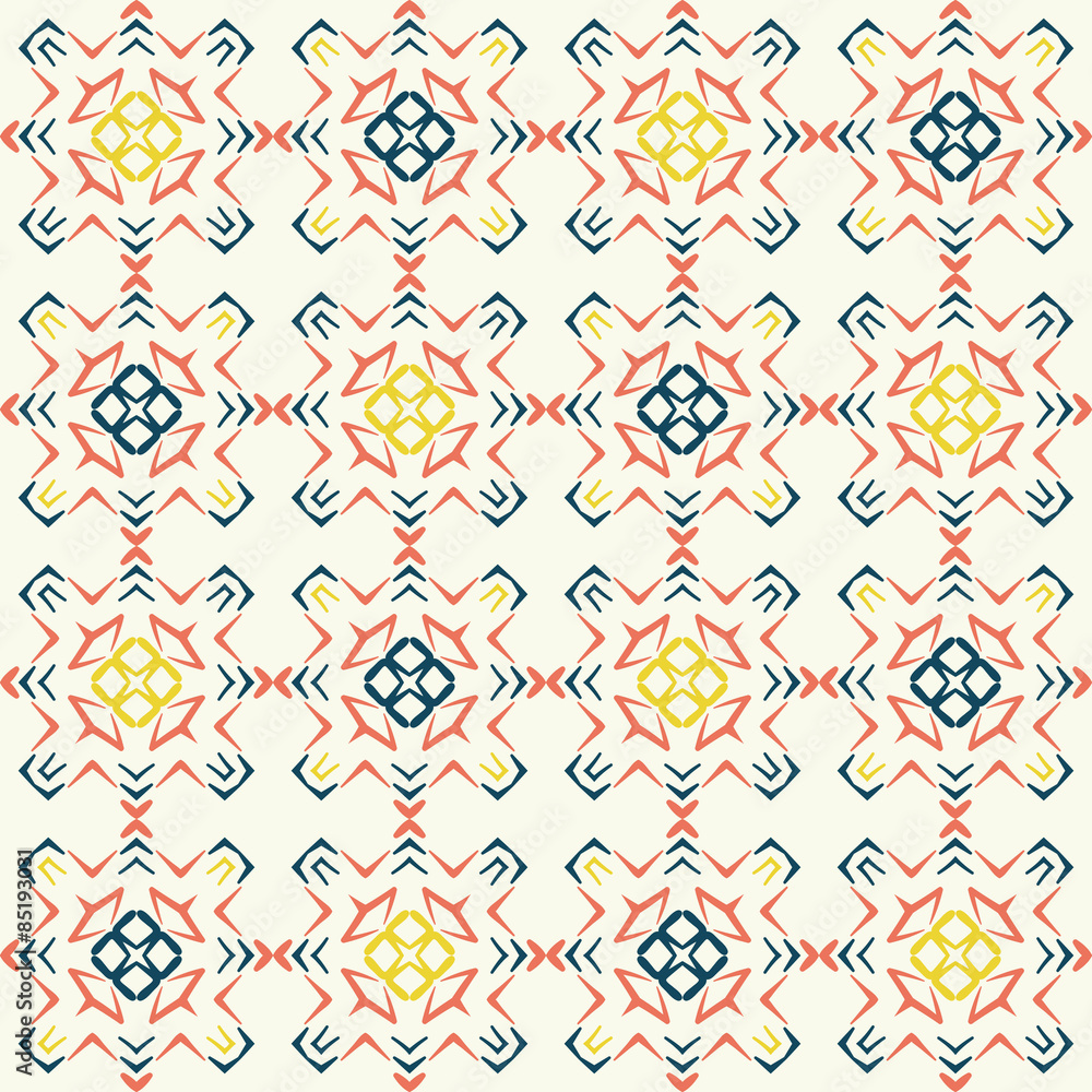 Geometric seamless pattern. Geometric seamless pattern.