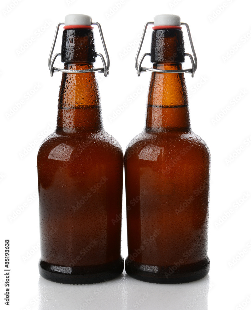Swing Top Beer Bottles With Condensation Swing Top Beer Bottles With Condensation