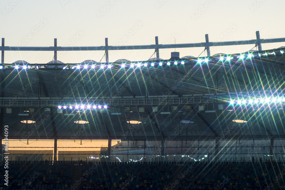 Obraz premium light of stadium
