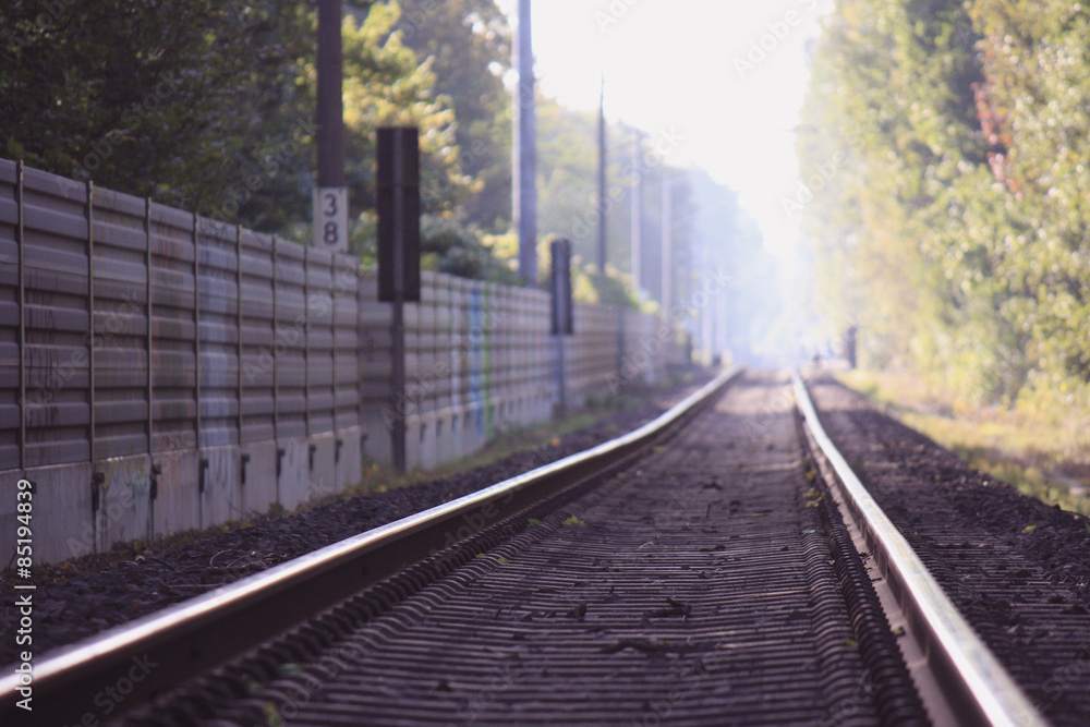 Fototapeta premium railway track