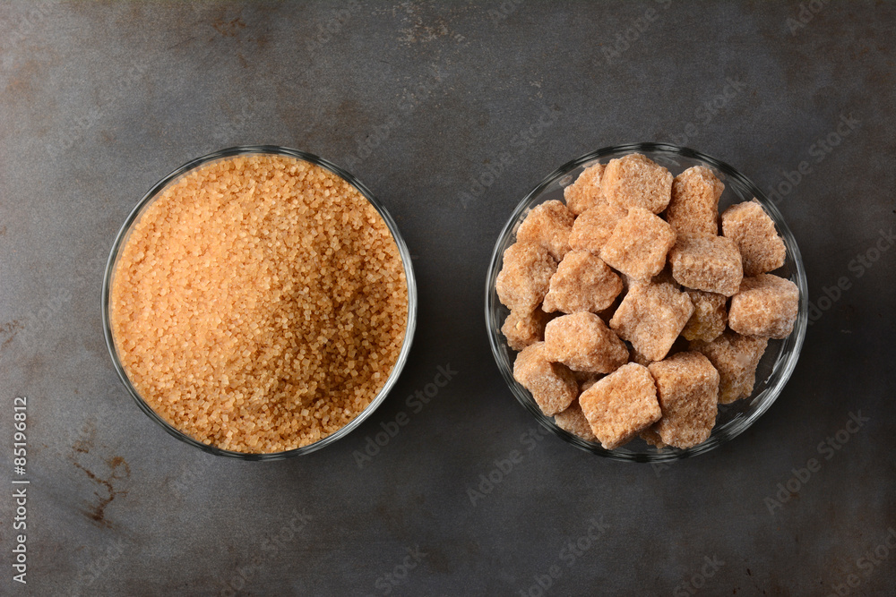 Bowls of Brown Sugar Bowls of Brown Sugar