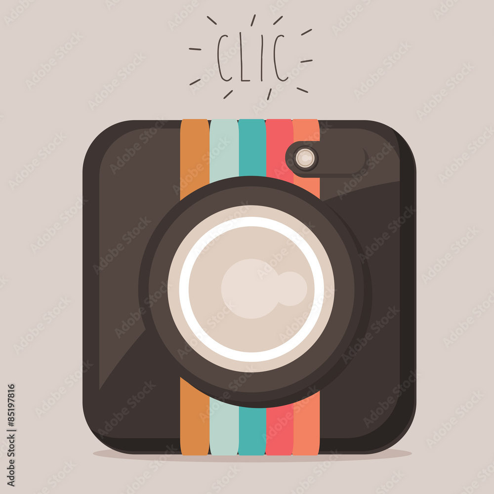 Obraz premium Appareil photo