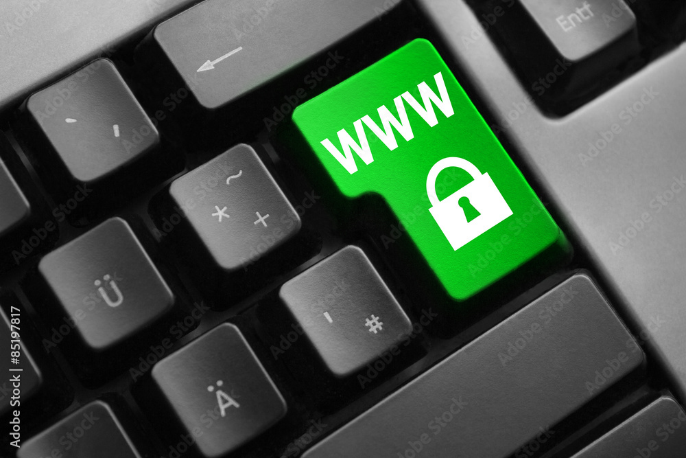keyboard green enter button world wide web symbol keyboard green enter button world wide web symbol