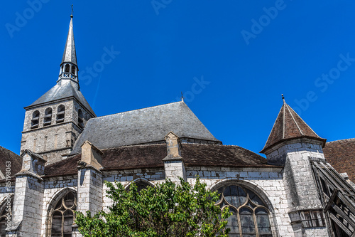 Eglise Sainte Croix (Holy Cross Church, 12th century) in Provins