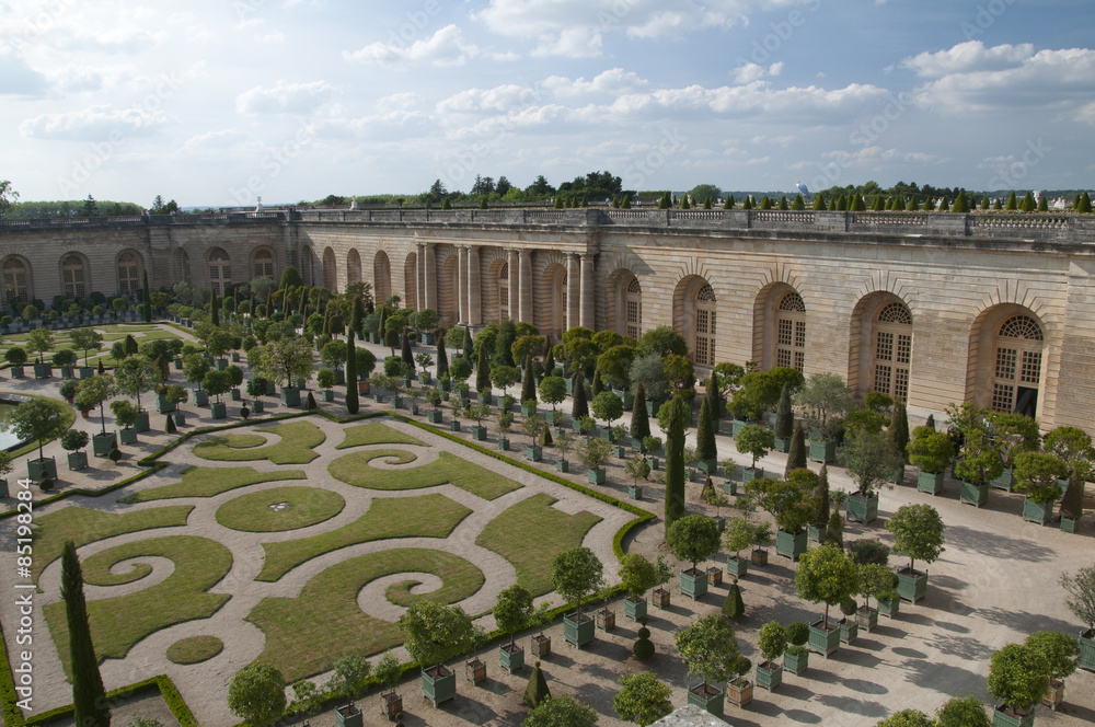 L'Orangerie et jardins de Versailles