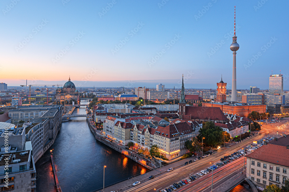 Naklejka premium Berlin