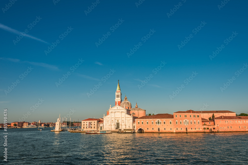 Beautiful Church of San Giorgio Maggiore and its Bell Tower, Ven