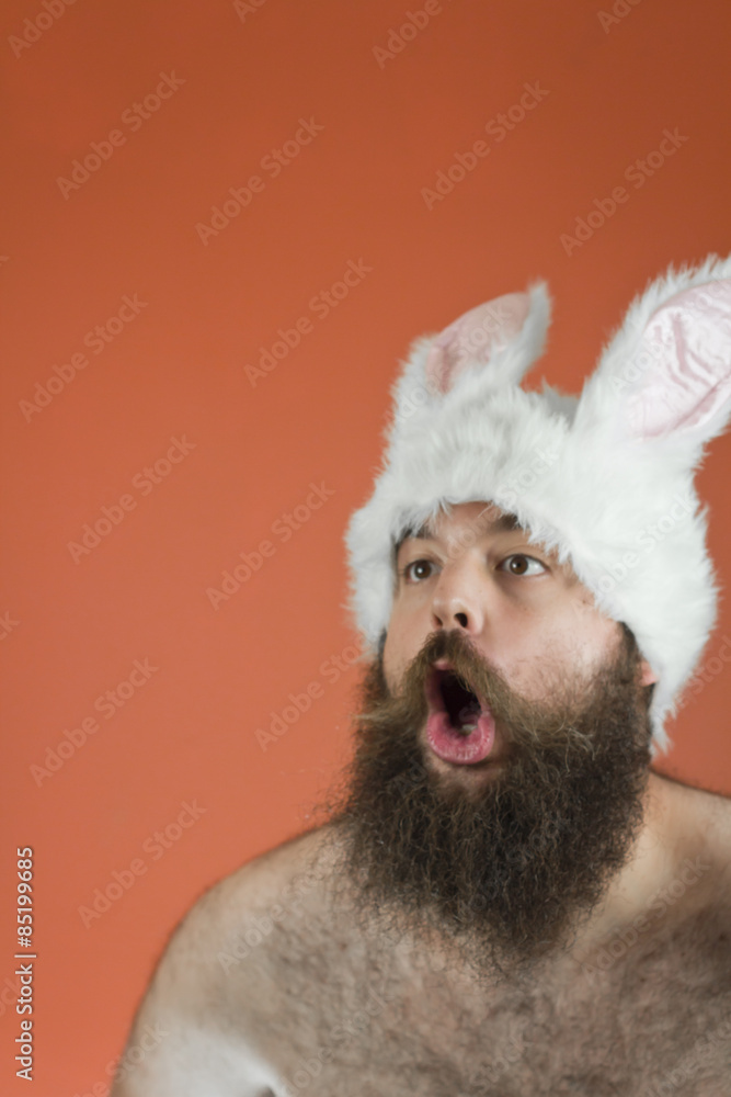 Amazed Bunny Man Amazed Bunny Man