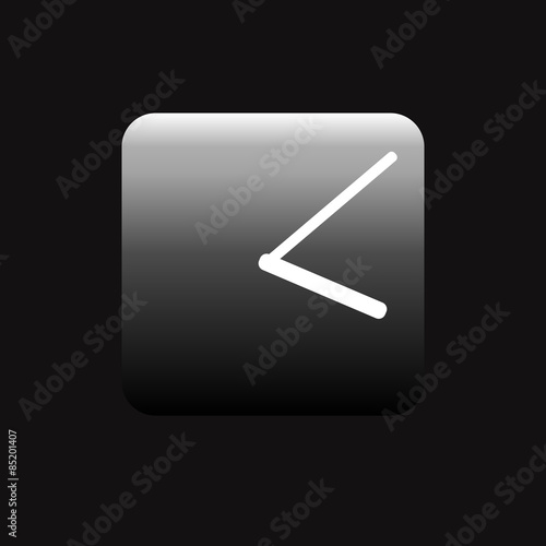 Vector black clock
