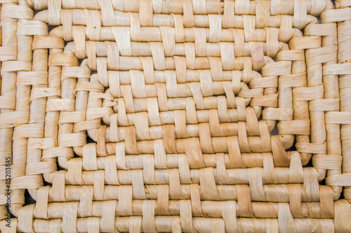 Wicker place mat background