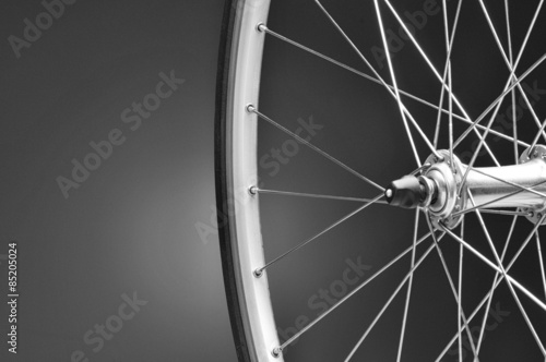 Bicycle Wheel Closeup