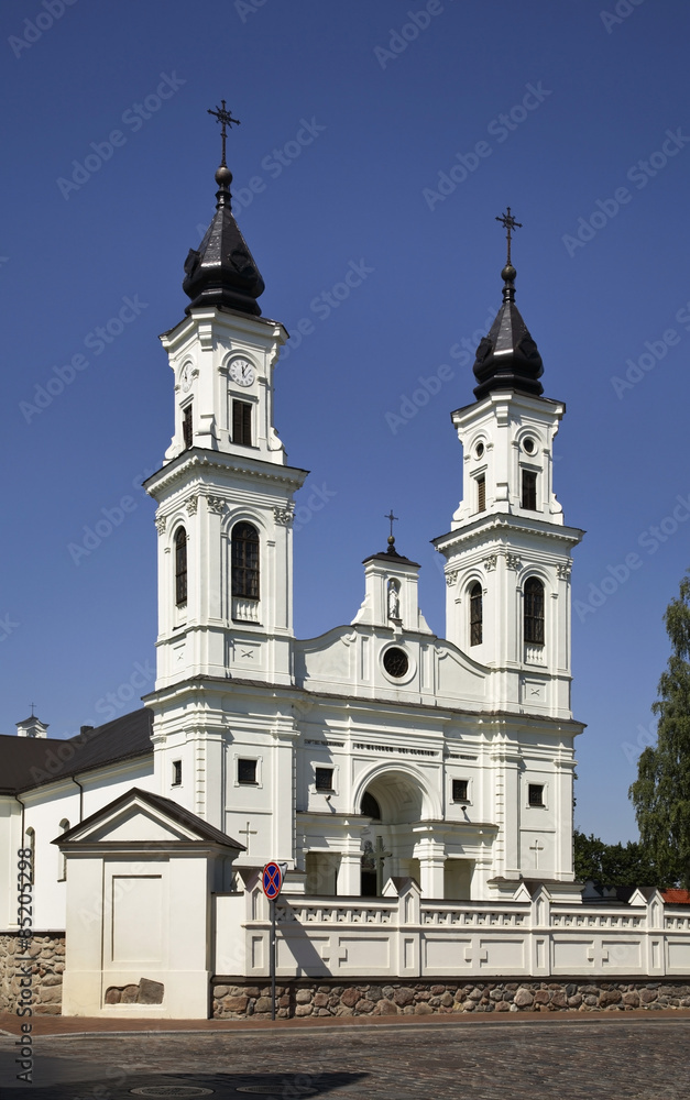 St. Michael's Small Basilica in Marijampole. Lithuania
