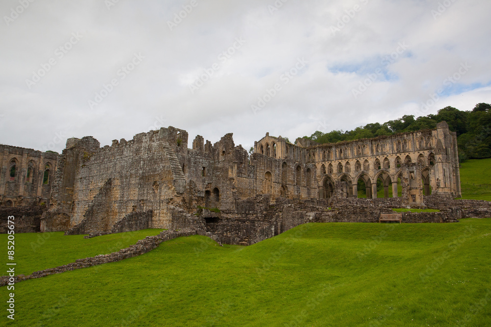 Ruins of famous Riveaulx Abbey