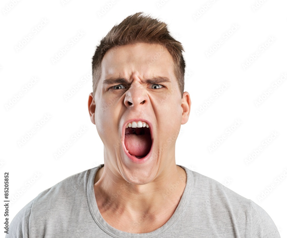 Anger, rage, shout. Anger, rage, shout.