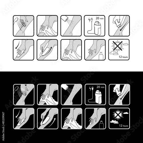 Step Instruction How To Do Depilation