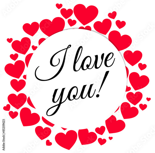 I love you