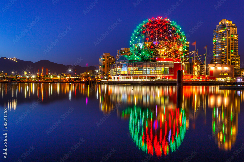 Fototapeta premium Science World in Vancouver, Canada