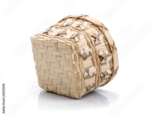 Wallpaper Mural Wooden wicker basket Torontodigital.ca