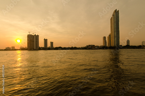 Bangkok with river