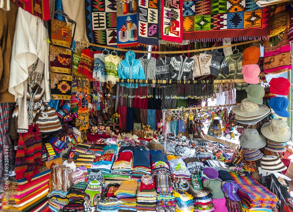 Fototapeta premium Traditional Market in Peru