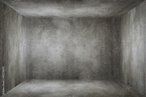 Old grunge gray concrete texture wall room background. Stock Photo | Adobe  Stock