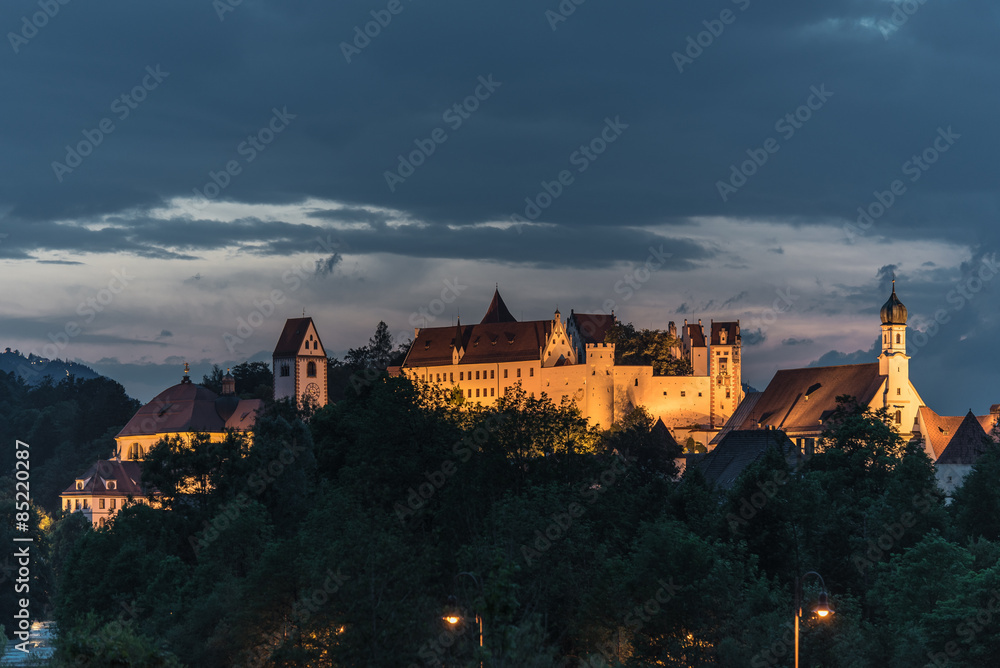 Hohes Schloss in Füssen_Serie2