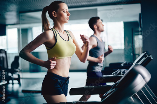 Girl running