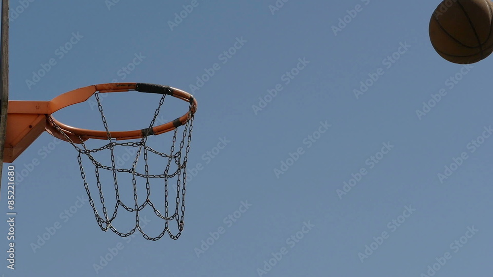 Basketball backboard. Streetball. Up in the air. Basketball backboard. Streetball. Up in the air.