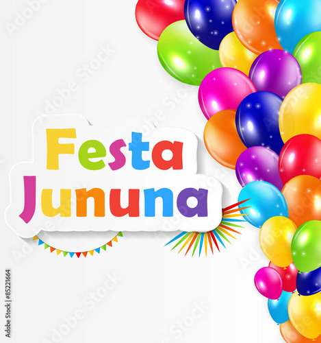 Festa Jinina Background Vector Illustration