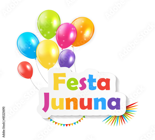 Festa Jinina Background Vector Illustration