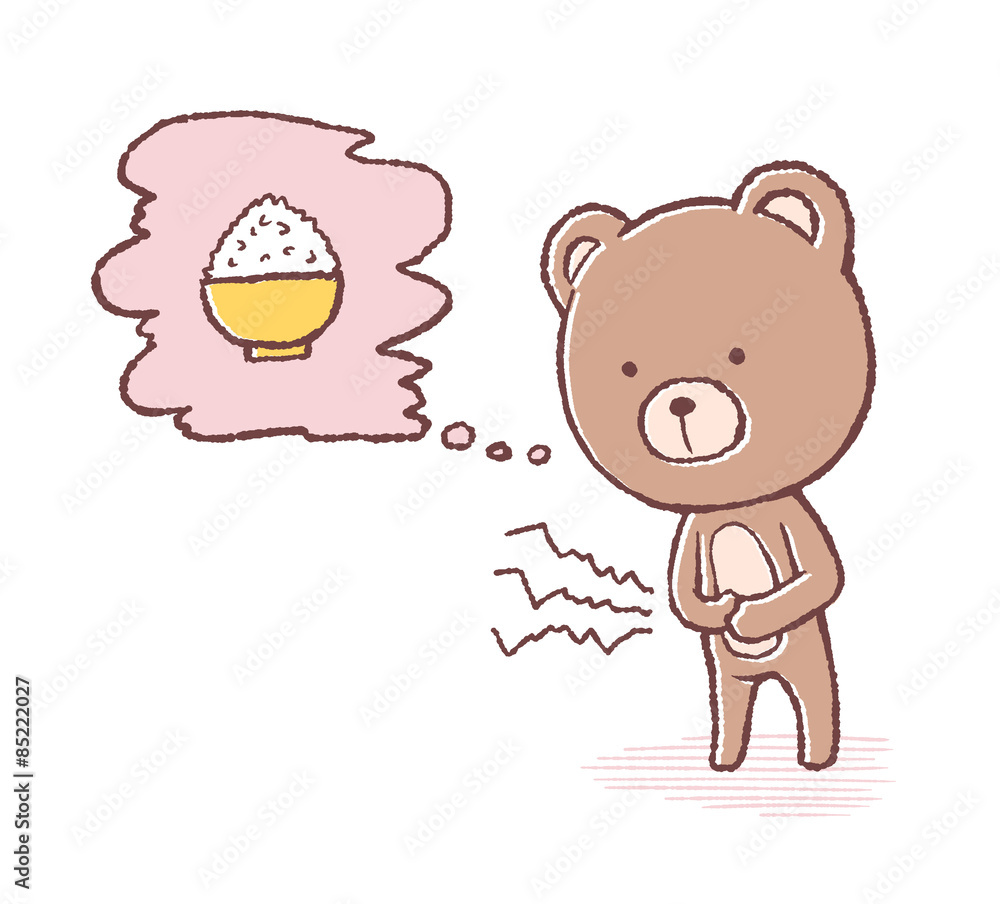 空腹のクマ Stock イラスト Adobe Stock 空腹のクマ Stock イラスト Adobe Stock