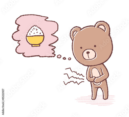 空腹のクマ Stock イラスト Adobe Stock